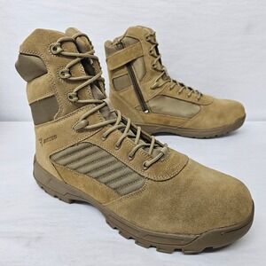 Bates Tactical Sport 2 Boots Tall Side Zip E03181‎ Coyote Brown Men's Size 12